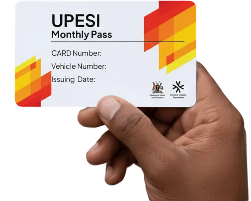 UPESI Card held in a hand